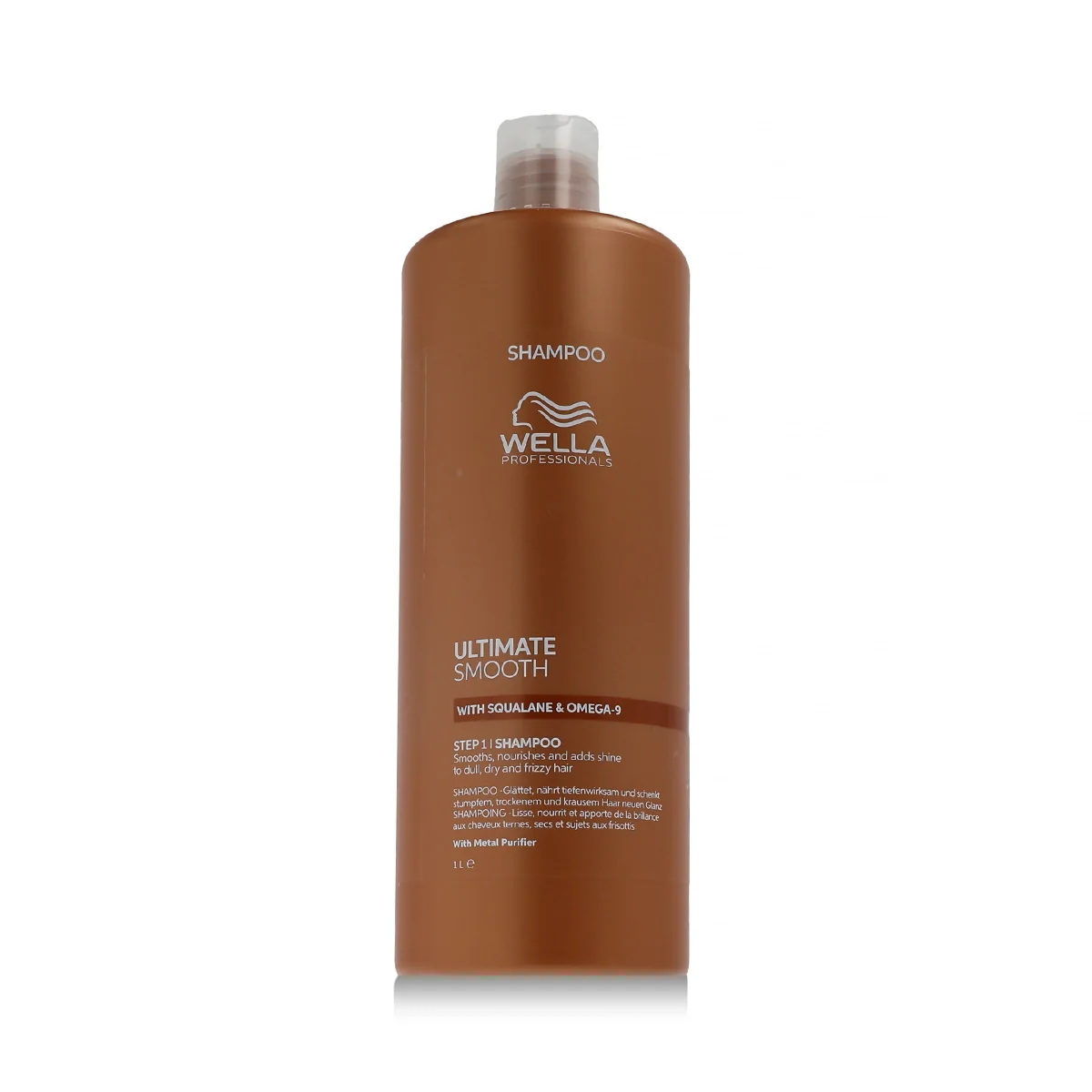 Wella Professionals Ultimate Smooth šampón na lesk a hebkosť vlasov 1000ml