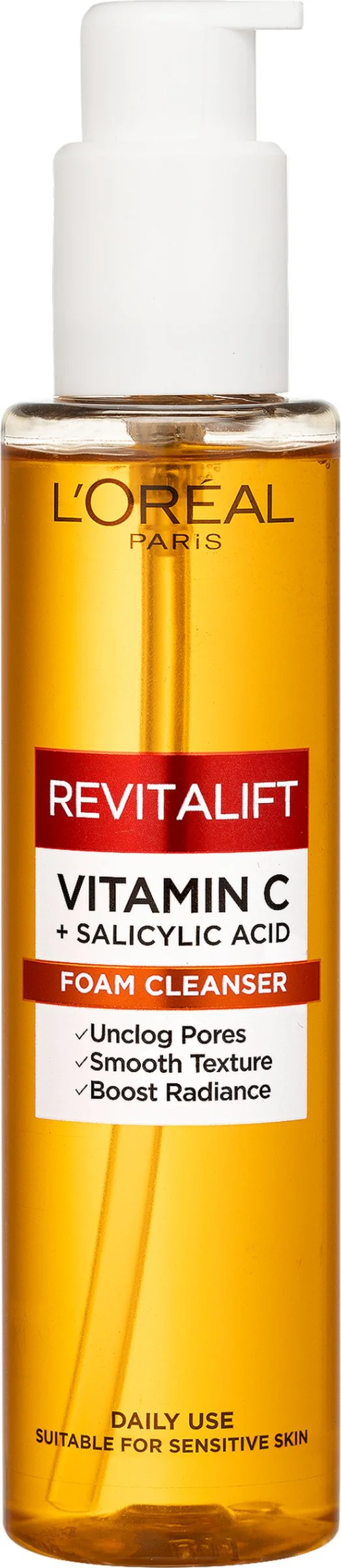 L'Oréal Paris Revitalift Clinical čistiaca pleťová pena s vitamínom C 1×150 ml, čistiaca pena