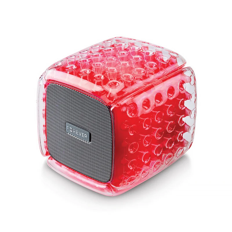 Reproduktor prenosný BLUETOOTH FOREVER BS-700 BUMPAIR červený