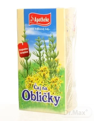 APOTHEKE ČAJ NA OBLIČKY 20×1,5 g (30 g), bylinný čaj