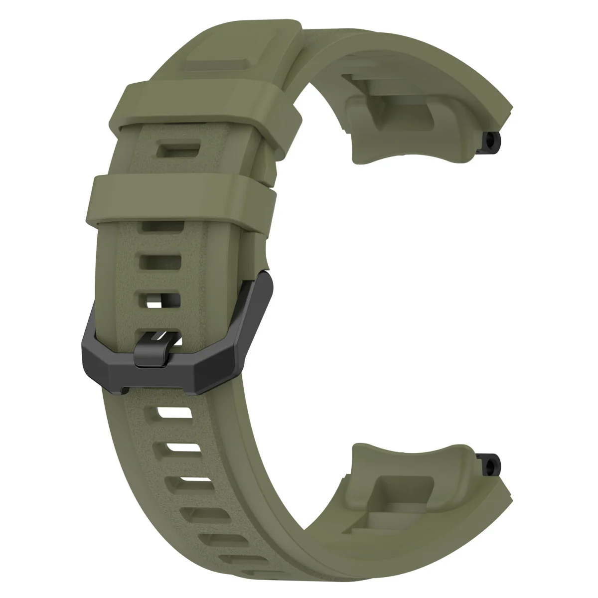 BStrap Silicone remienok na Xiaomi Amazfit Active Edge jungle green