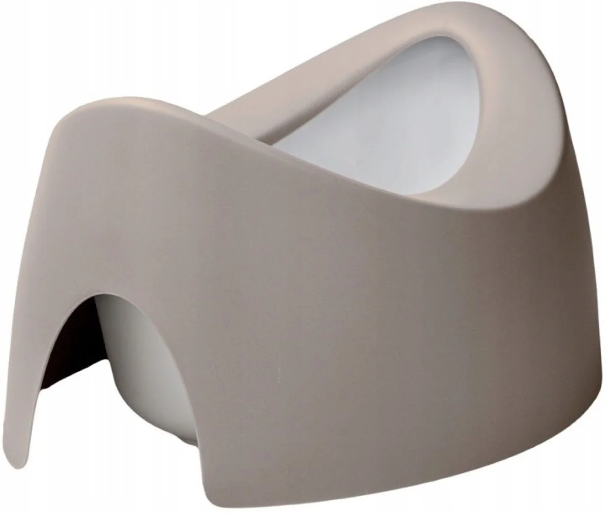 Obojstranný, ergonomický nočník Teggi, len, béžová