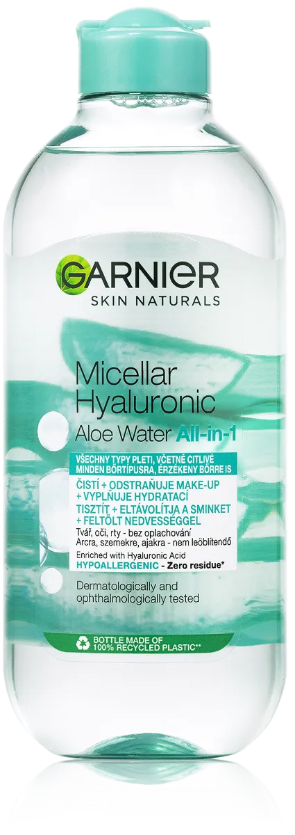Garnier Hyaluronic Aloe micelárna voda 1×400 ml, micelárna voda