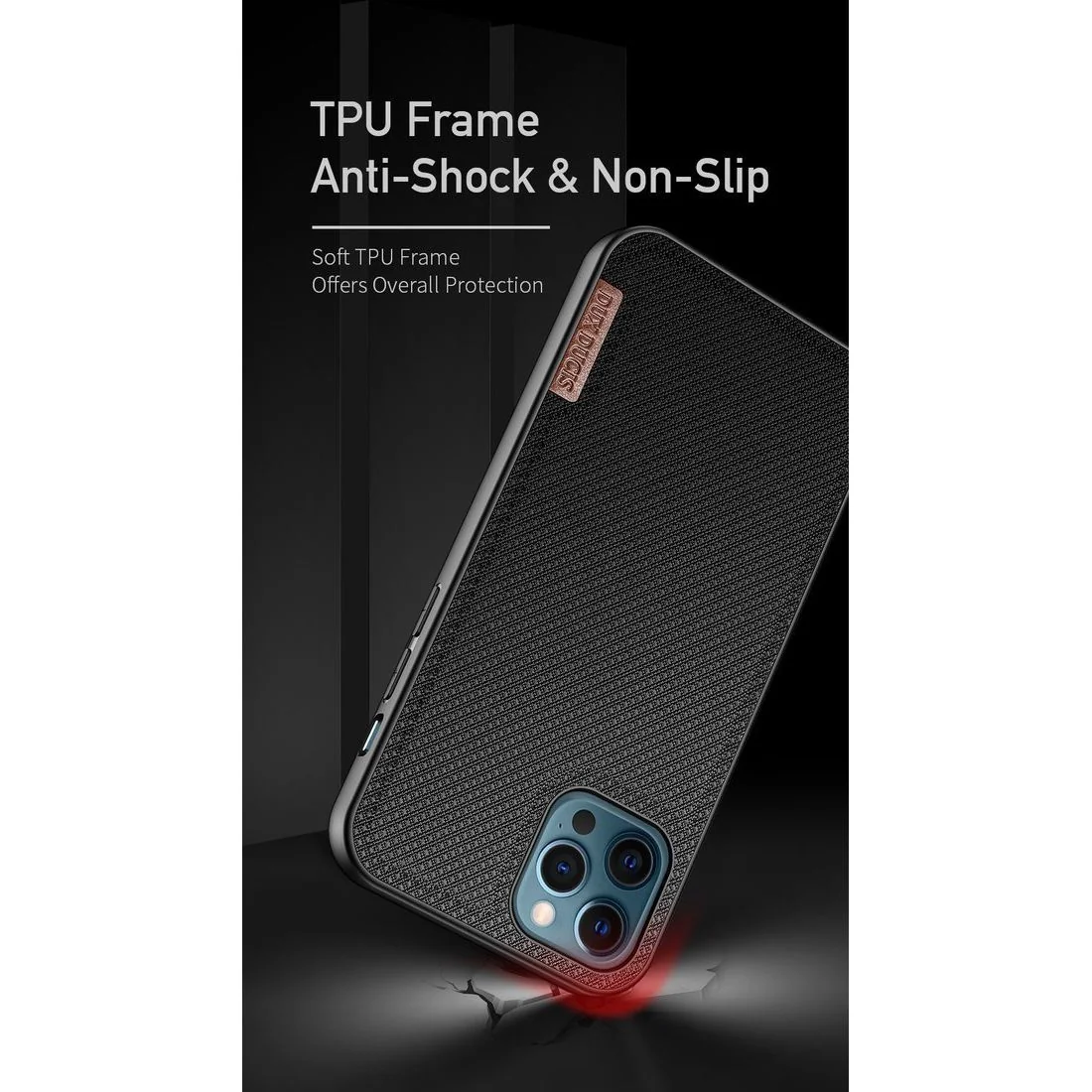 DUX DUCIS Fino kryt na iPhone 12 Pro Max, zelený