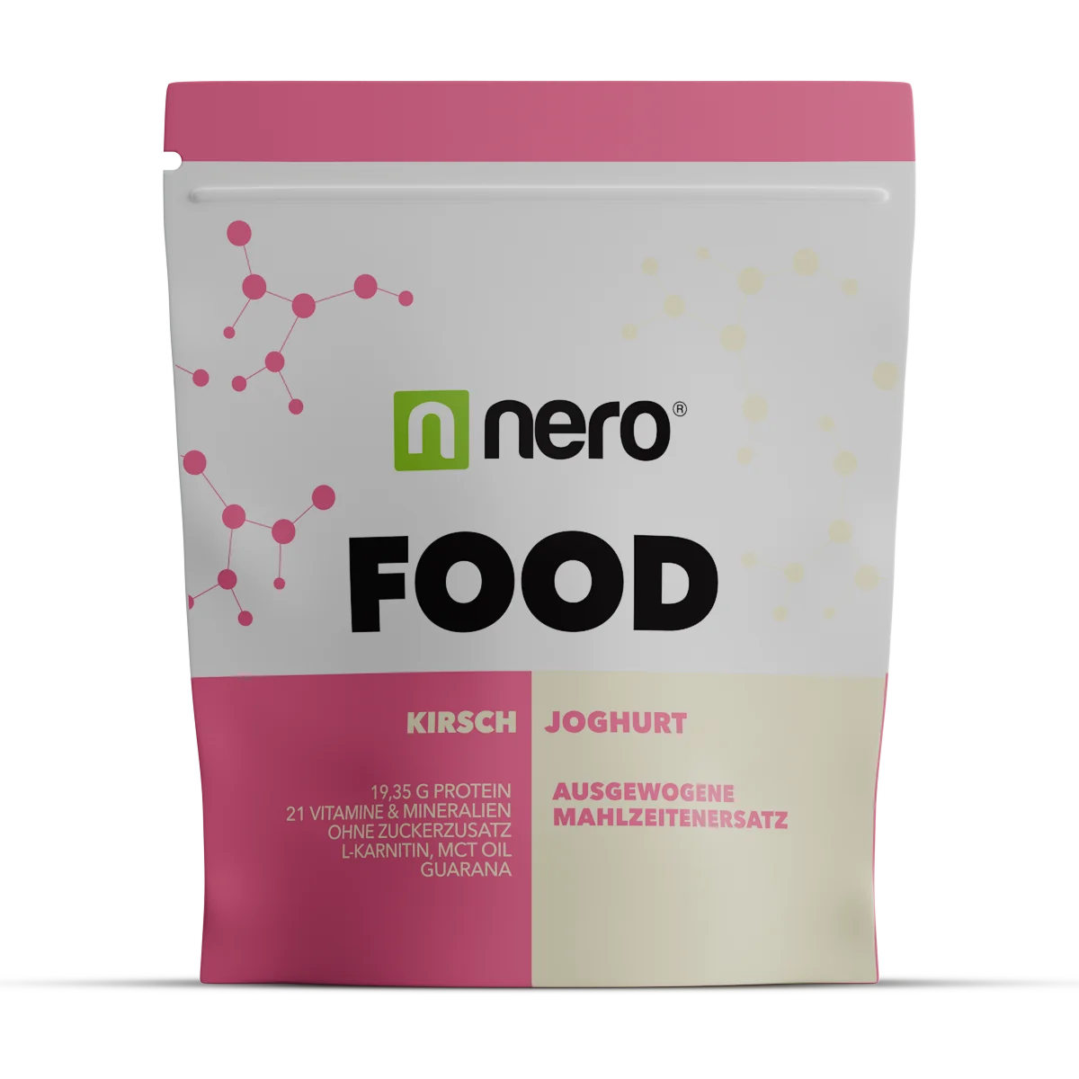 NERO FOOD Čerešňa a jogurt Náhrada stravy 1 kg