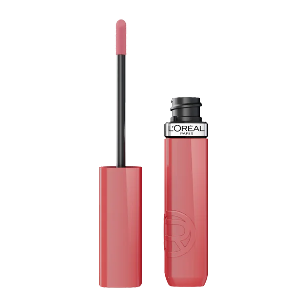 L’Oréal Paris Infaillible Laque Resistance 600 Le Nu Rose tekutý rúž 4,3 ml