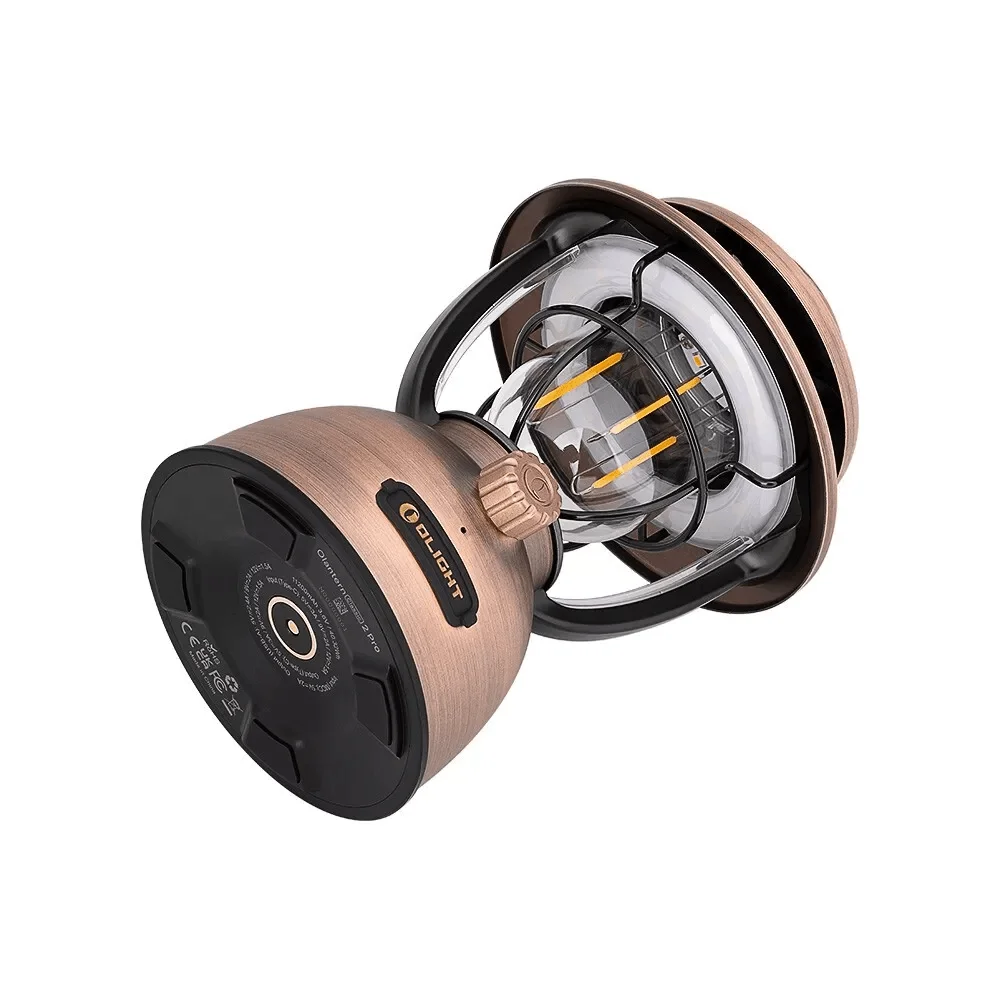 Olantern Classic 2 Pro
(Vintage Copper Color) OLIGHT Built-in 3.6V 11200mAh Rechargeable Bat