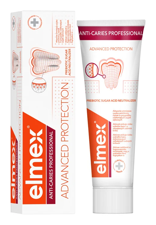 elmex Zubná pasta Anti-Caries Professional 1×75 ml, zubná pasta