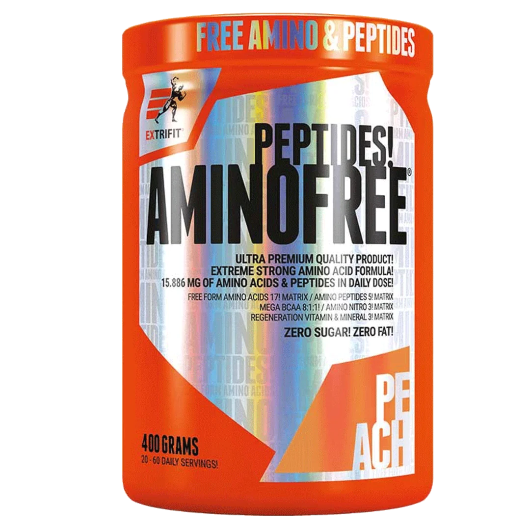 Extrifit AMINOFREE® PEPTIDES 400 g - broskyňa