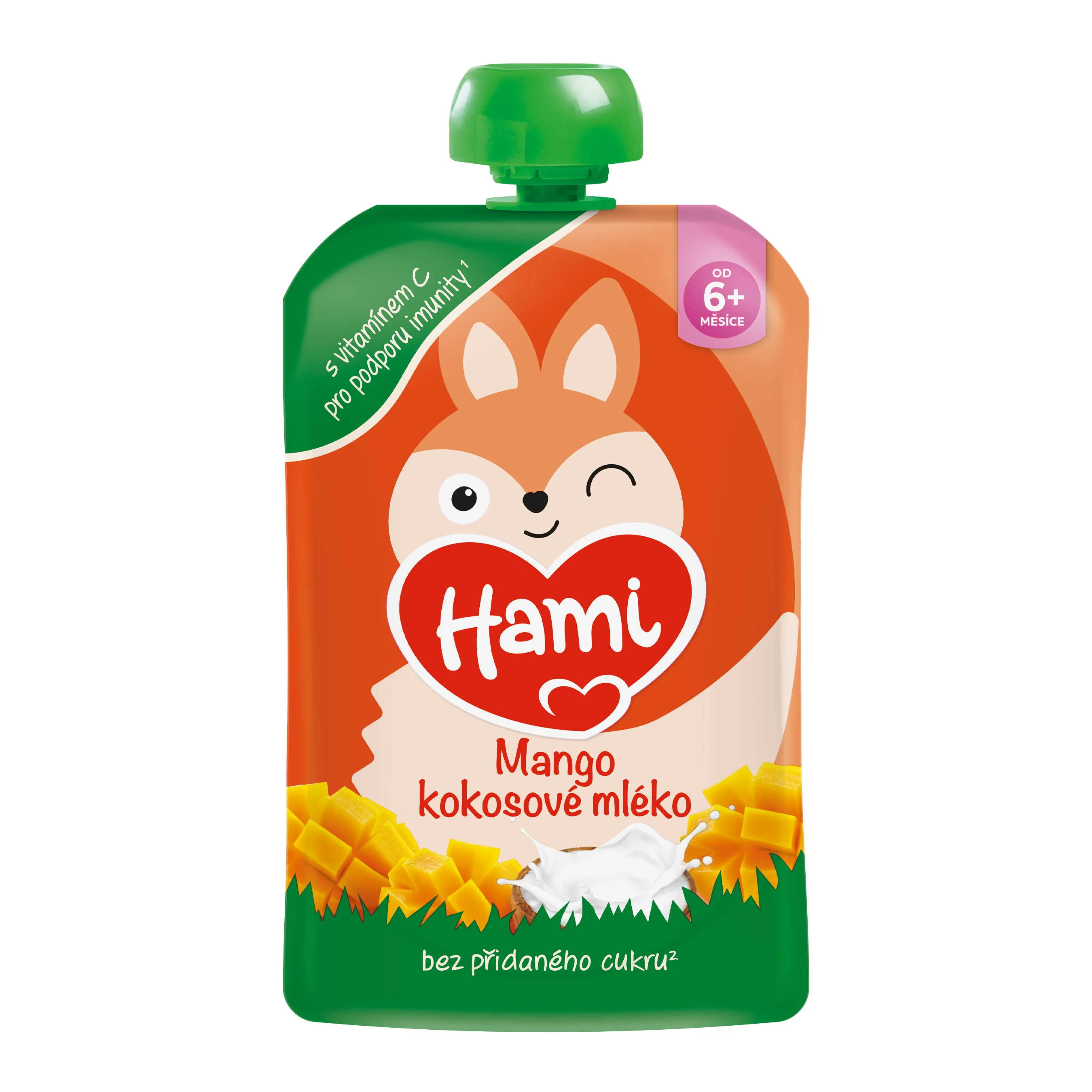 HAMI príkrm Mango kokosové mlieko 100 g