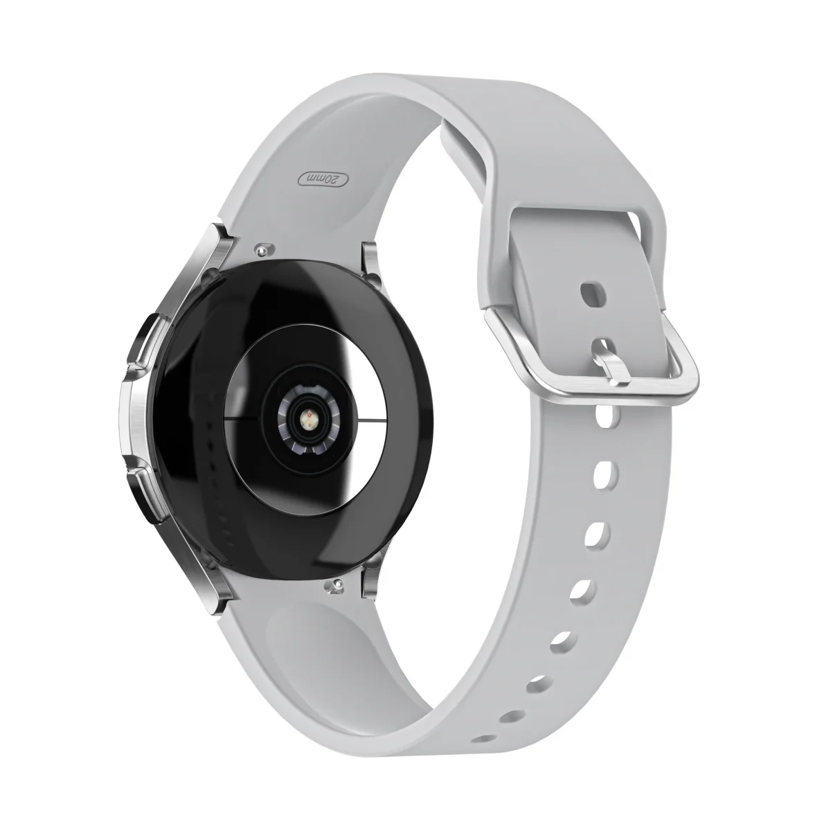 Bstrap Silicone remienok na Samsung Galaxy Watch 4 / 5 / 5 Pro / 6 gray