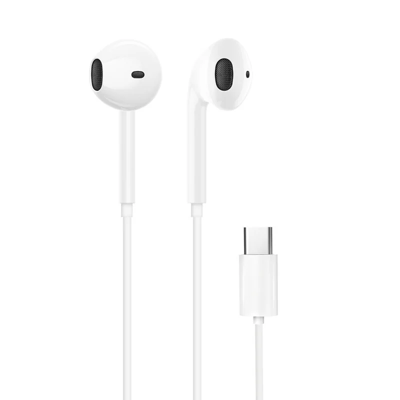 Dudao X3C slúchadlá do uší USB-C, biele