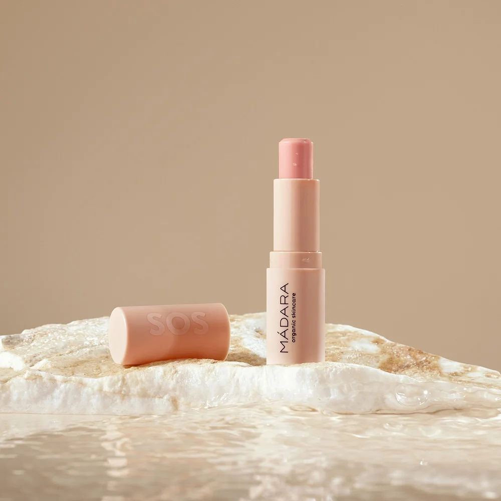 Mádara SOS Lip Hydra Rescue Balzam Na Pery 1×4,5 g, prírodne certifikovaný balzam na pery