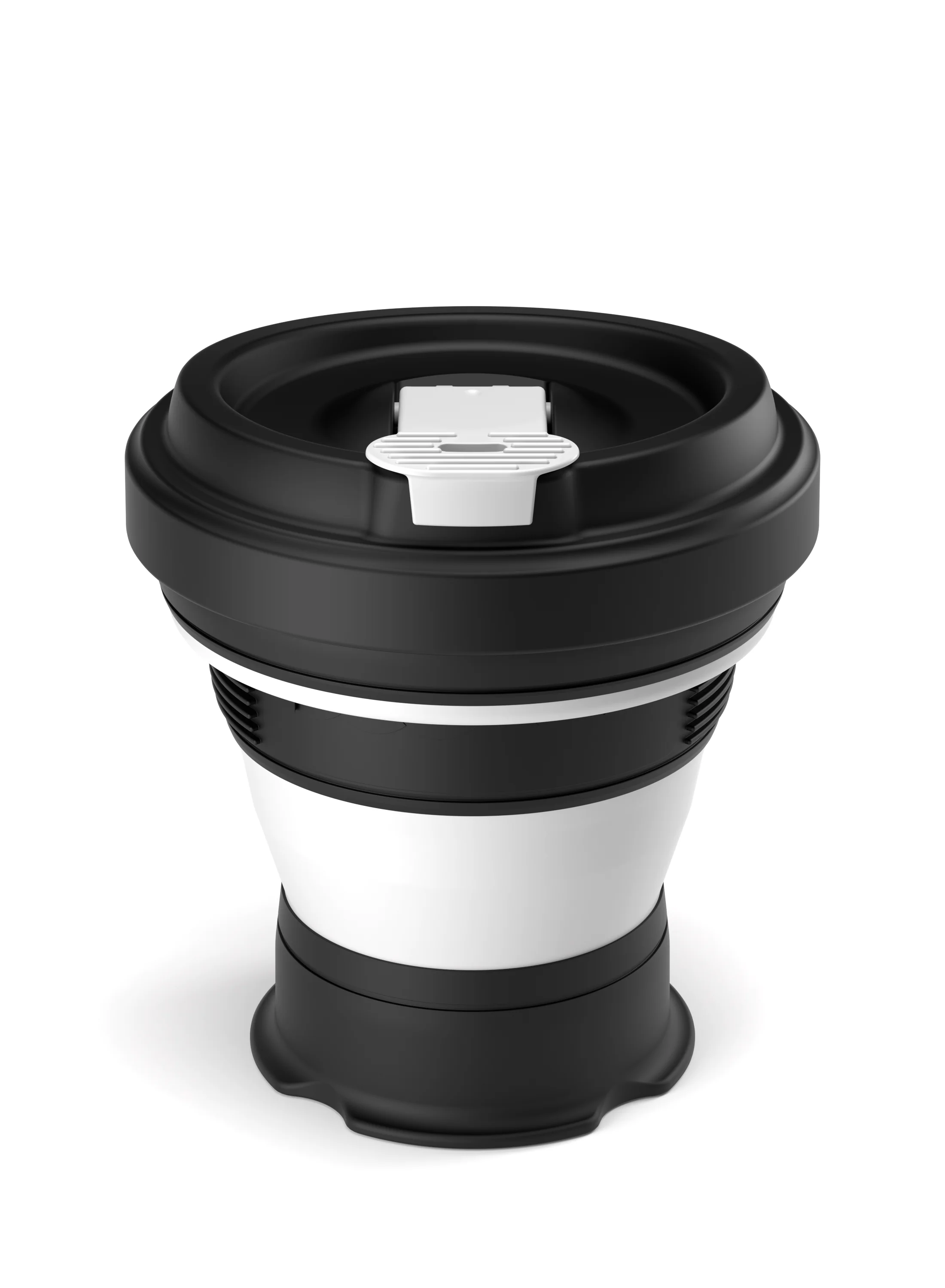 skladací hrnček do vrecka - čierny až 475ml Skládací hrnček