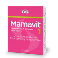GS Mamavit 1 Plánovanie a 1. trimester 30 tabliet