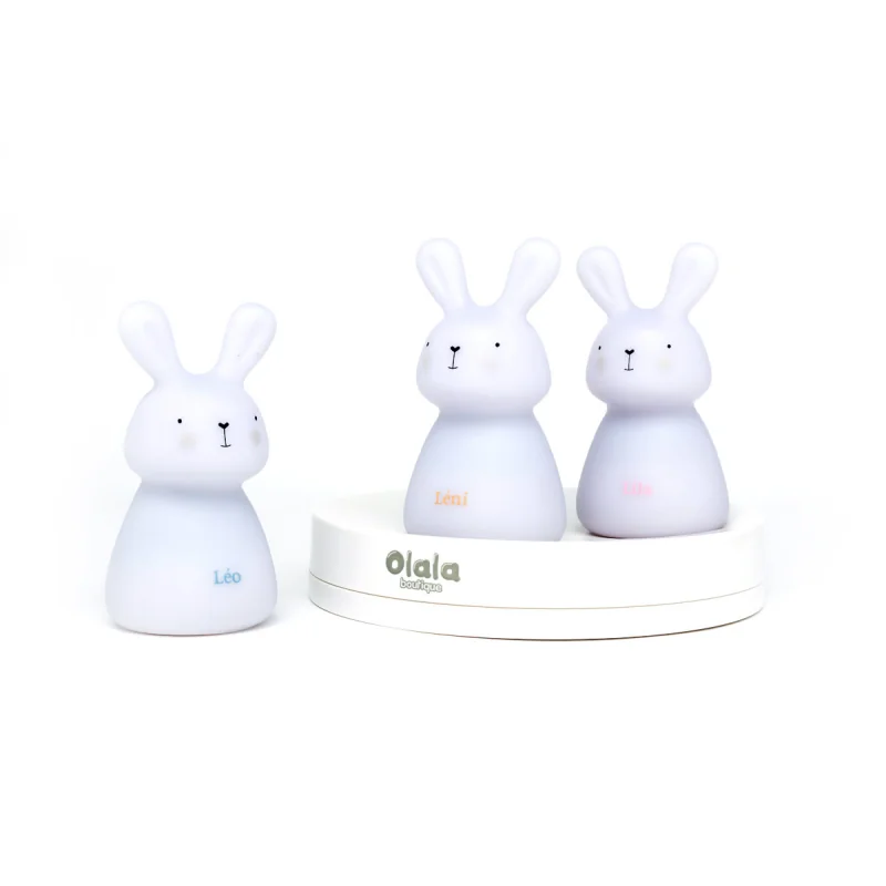 Olala Boutique LED nočné svetlo Zajko Charlie, 3 ks
