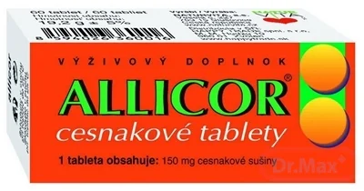 NATURVITA ALLICOR 1×60 tbl, výživový doplnok