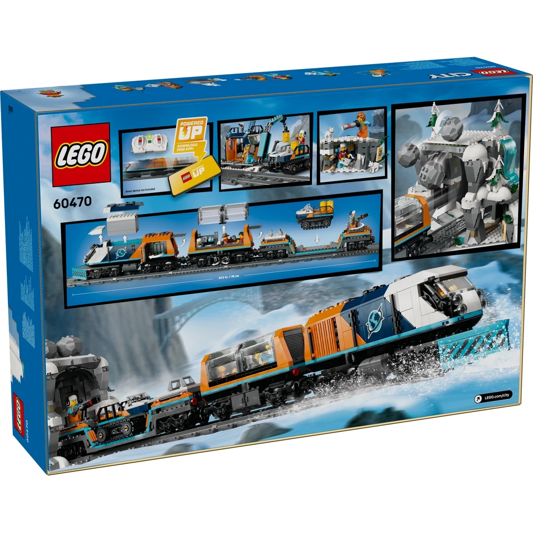 LEGO® City 60470 Polárny expres pre prieskumníkov Arktídy