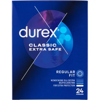 DUREX Classic Extra Safe 1× 24ks, kondómy