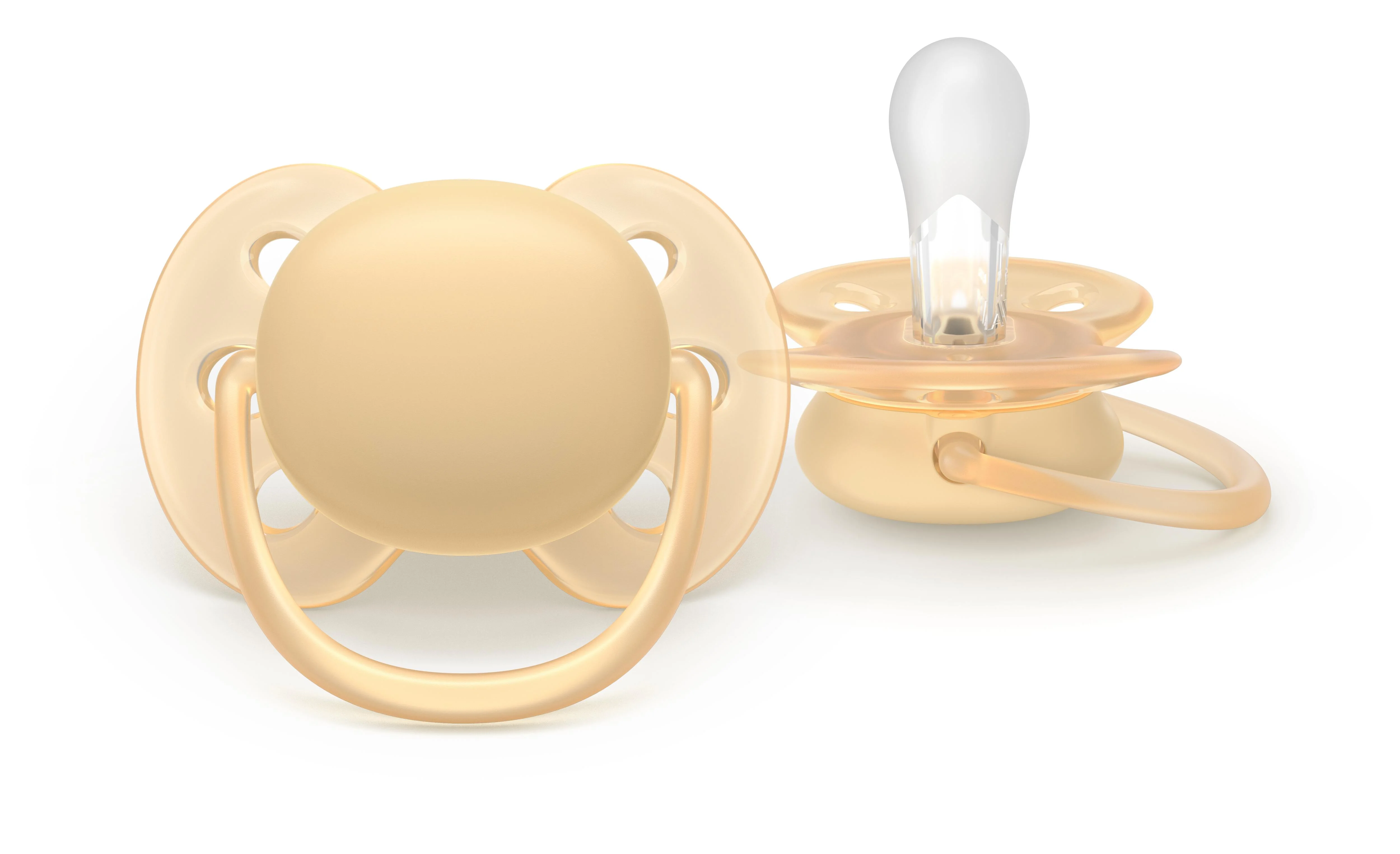 Philips AVENT - Cumlík Ultrasoft SCF091/45, 6-18 m, neutral 2 ks