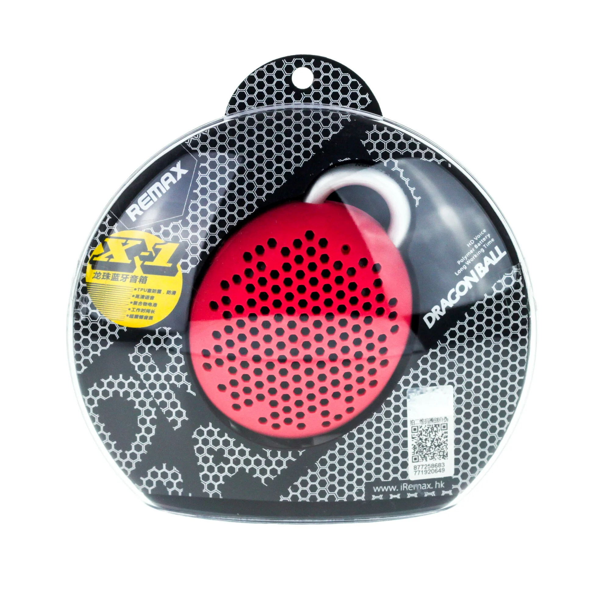 AA-867 Remax Bluetooth reproduktor, červená