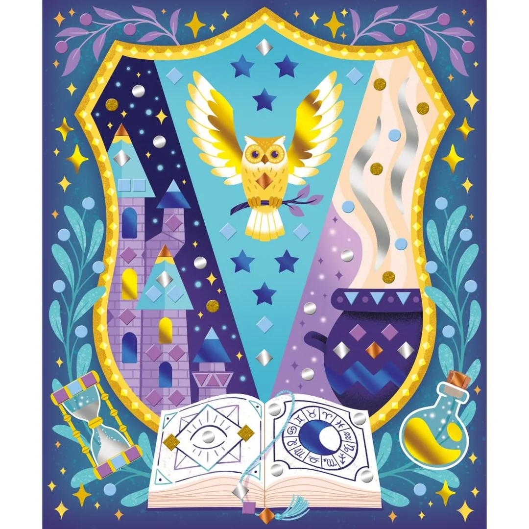 Janod Atelier Maxi Kreatívna sada XXL s aktivitami Magická škola od 7 rokov