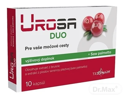UROSA DUO 1×10 cps, výživový doplnok