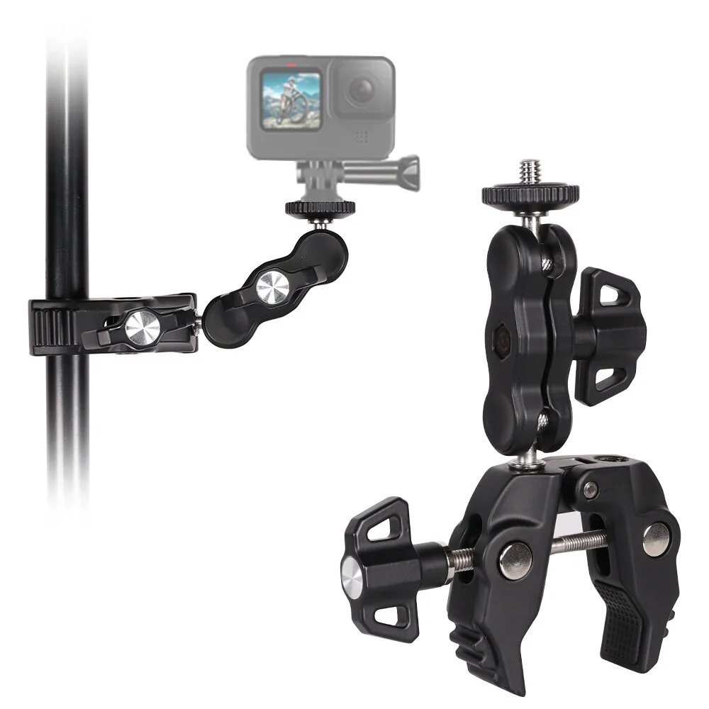 MG Clamp Holder držiak na športové kamery, čierny