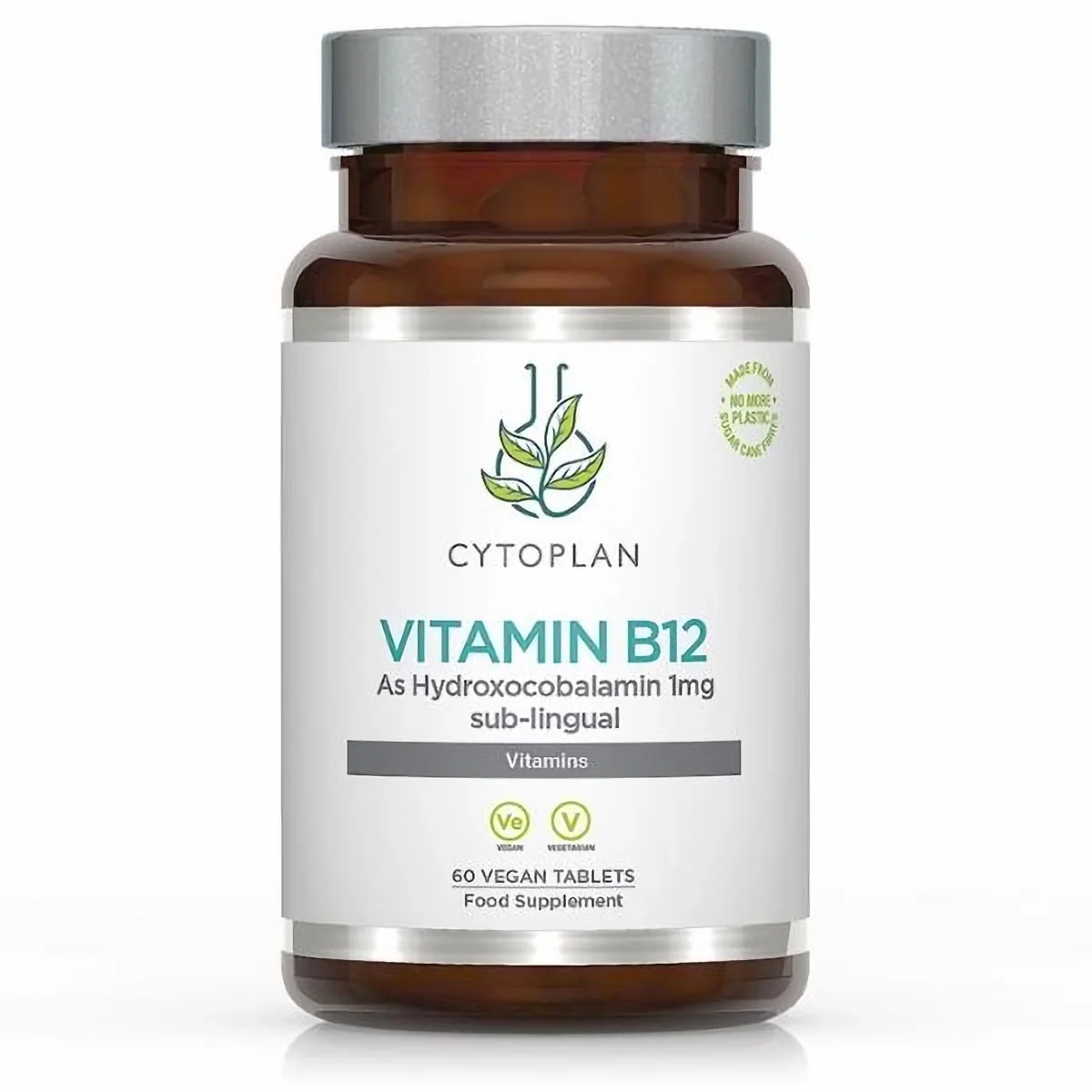 Vitamín B12, 1000 µg (hydroxokobalamín) - pod jazyk (sublingválny), 60 tabliet