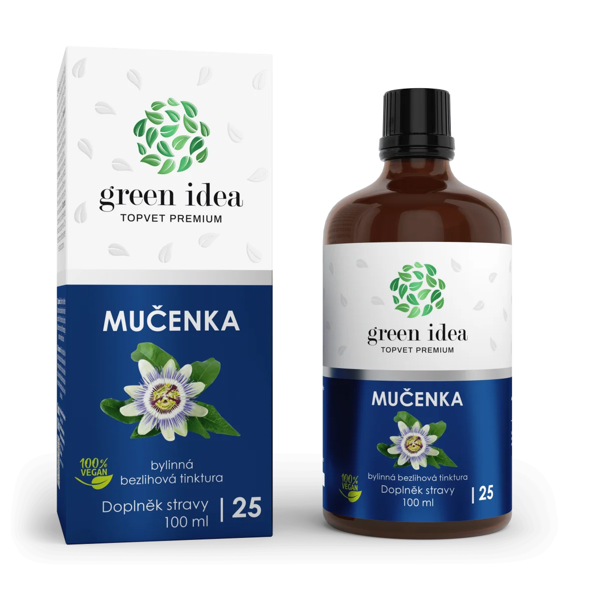 Mučenka – bezliehová tinktúra 100 ml – Green idea