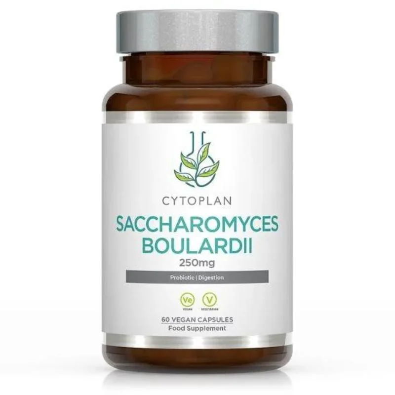 Cytoplan Saccharomyces Boulardii - 5 miliárd živých organizmov, 60 vegan kapsúl