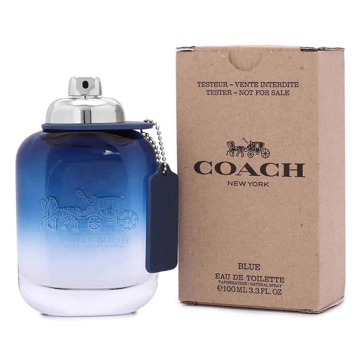 COACH COACH MEN BLUE EDT TESTER 100ML 1×100 ml, pánska toalentná voda