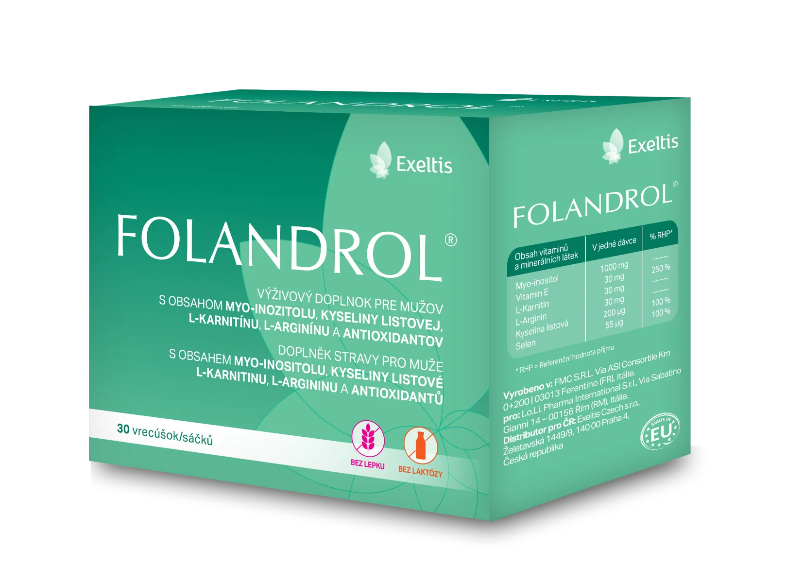 FOLANDROL 1×30 ks, výživový doplnok