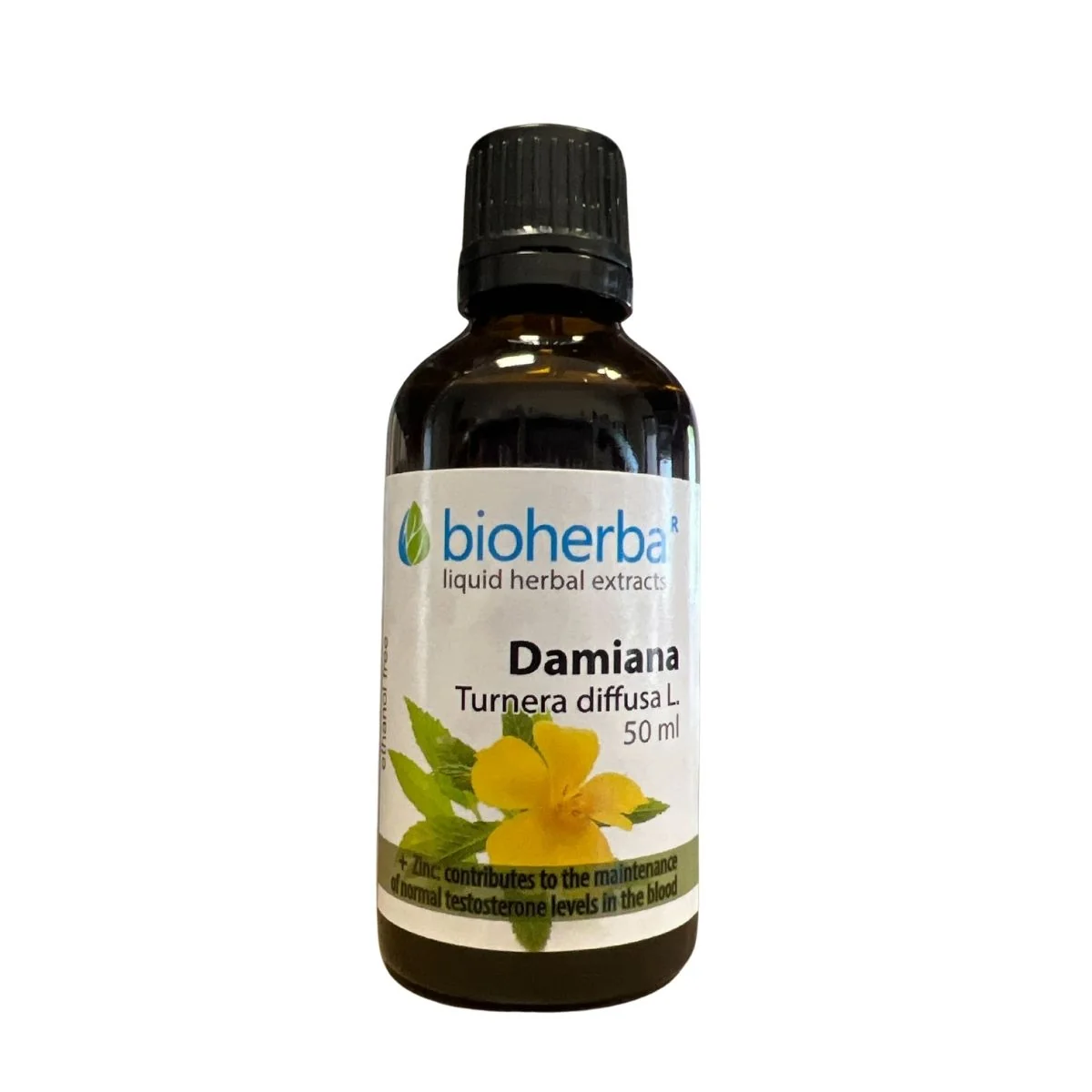 Damiána kvapky – tinktúra – 50 ml – Bioherba