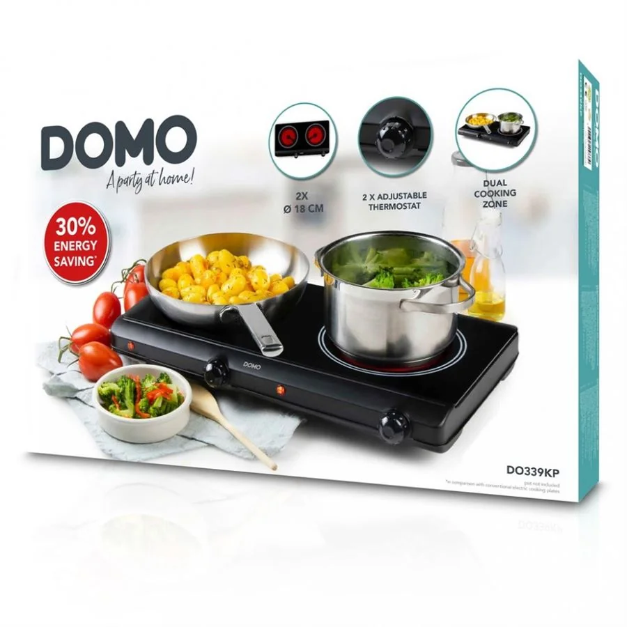 Sklokeramický dvoj-varič DOMO DO 339KP