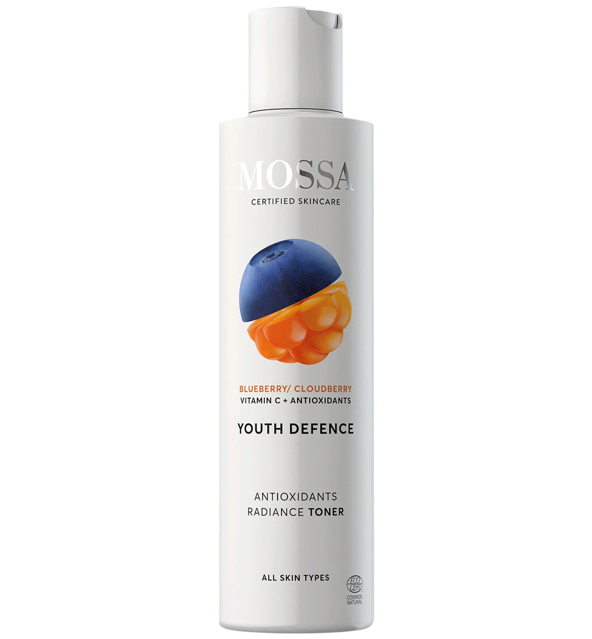 MOSSA Rozjasňujúce tonikum, YOUTH DEFENCE 200 ml