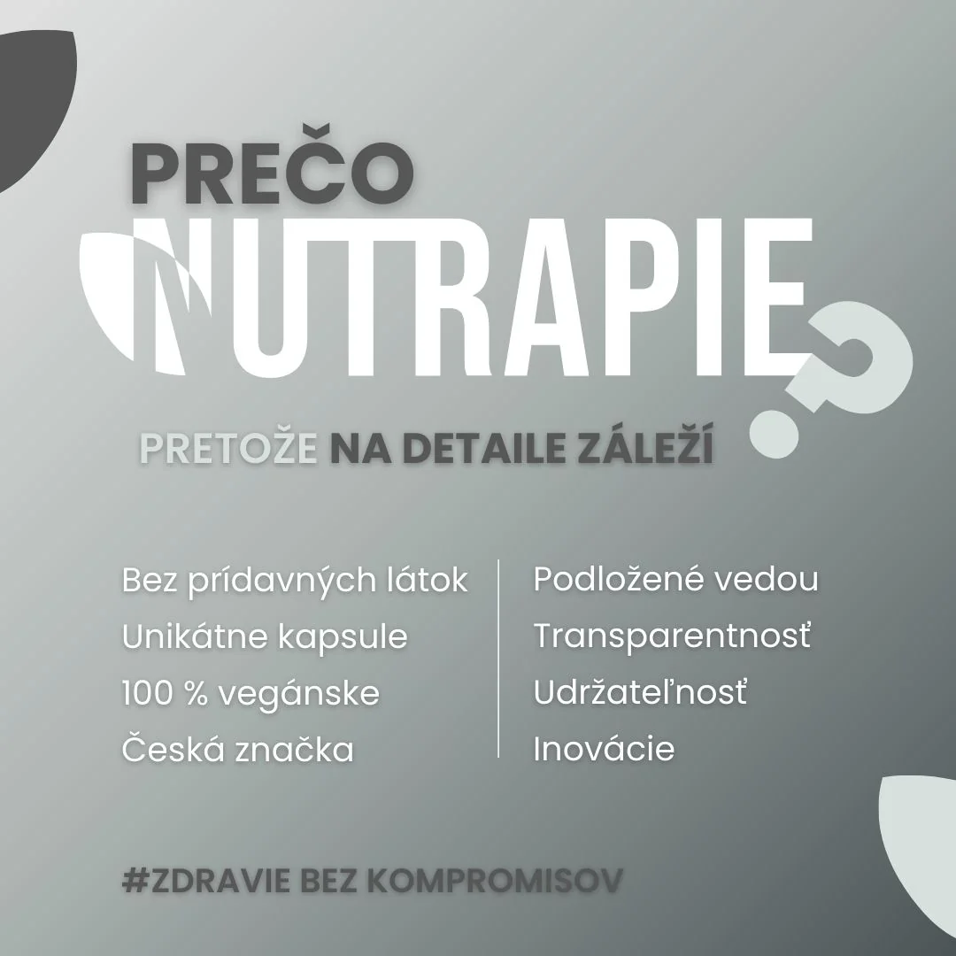 Nutrapie Balanced Zinc 1×90 kapsúl, výživový doplnok s chelátovým zinkom