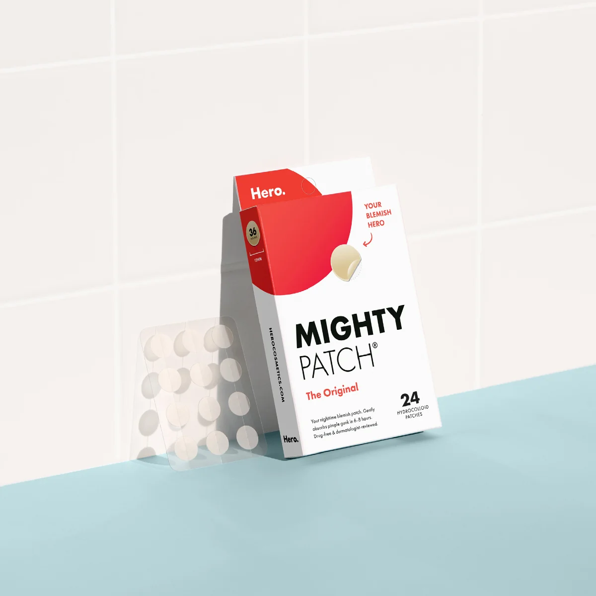 HERO Mighty Patch The ORIGINAL 24 náplastí 24 ks