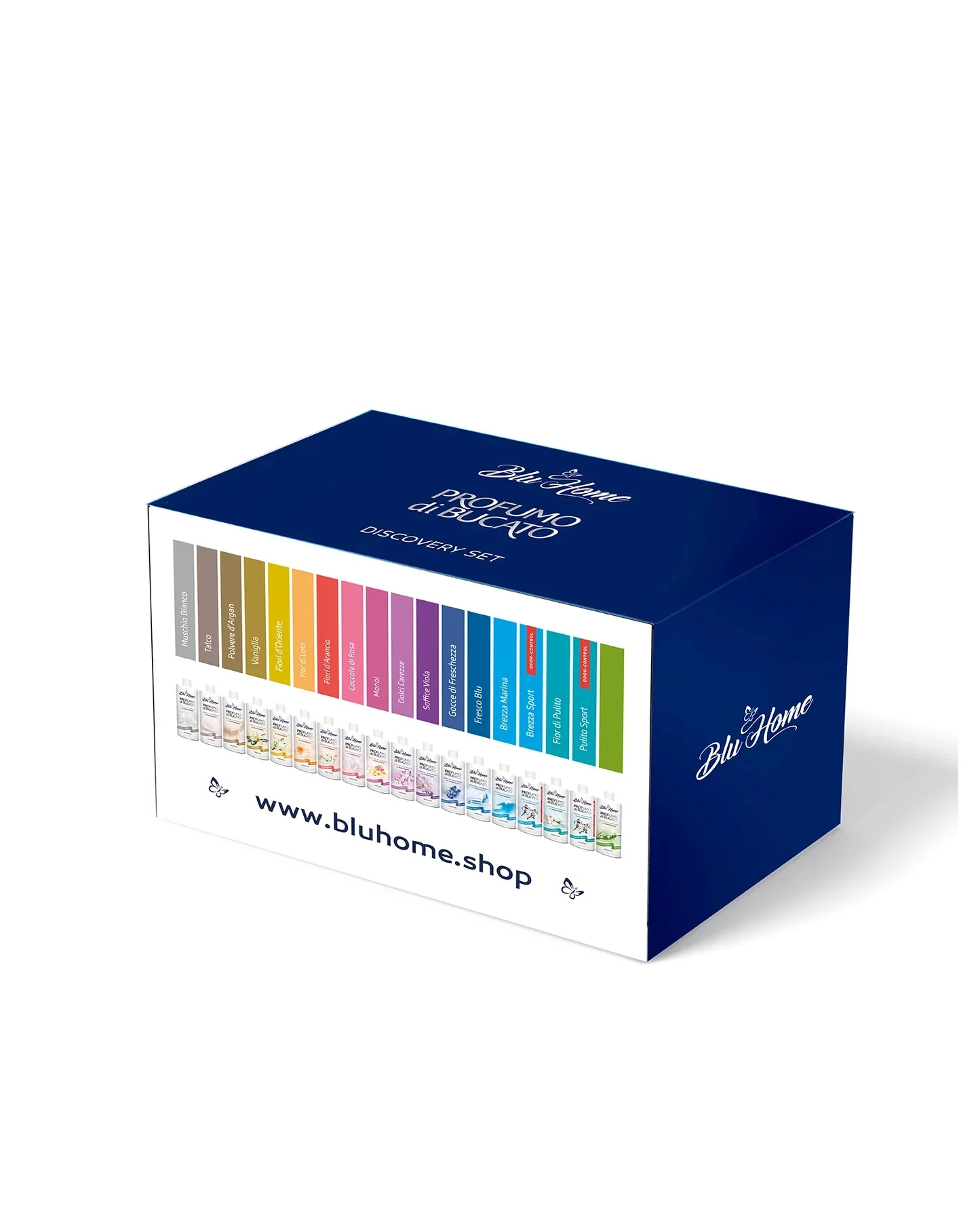 Blu Home discovery set parfumov na pranie 18x10ml