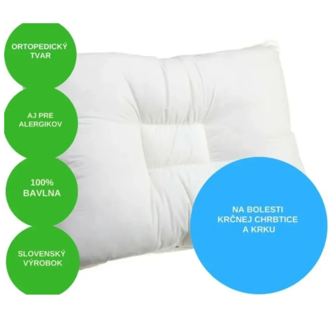 EMI Ortopedický vankúš Comfort Pillow 50x70 1×1 ks, ortopedický vankúš