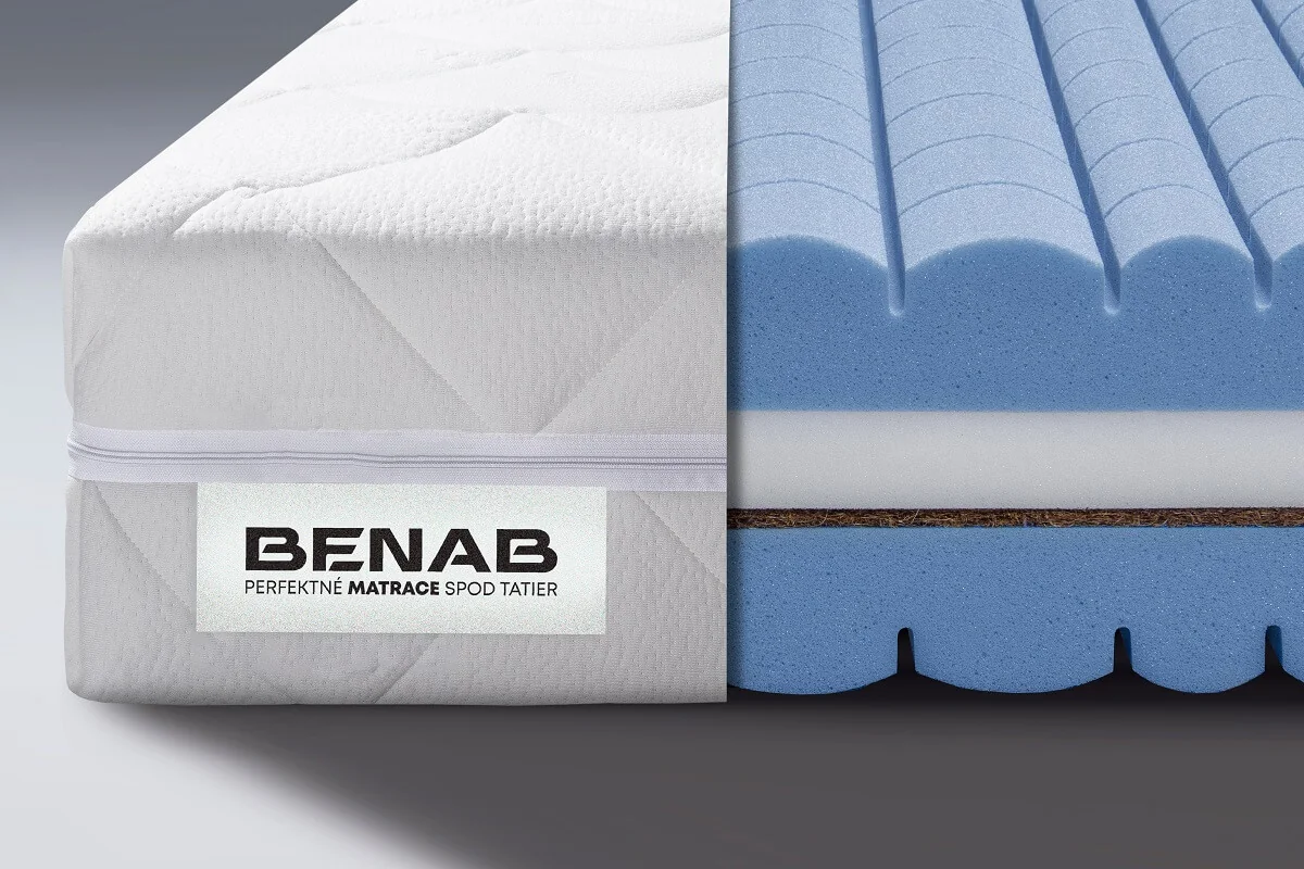 BENAB DELTA FLEX 200x160 Penový matrac 1×1 kus, penový matrac, 200x160