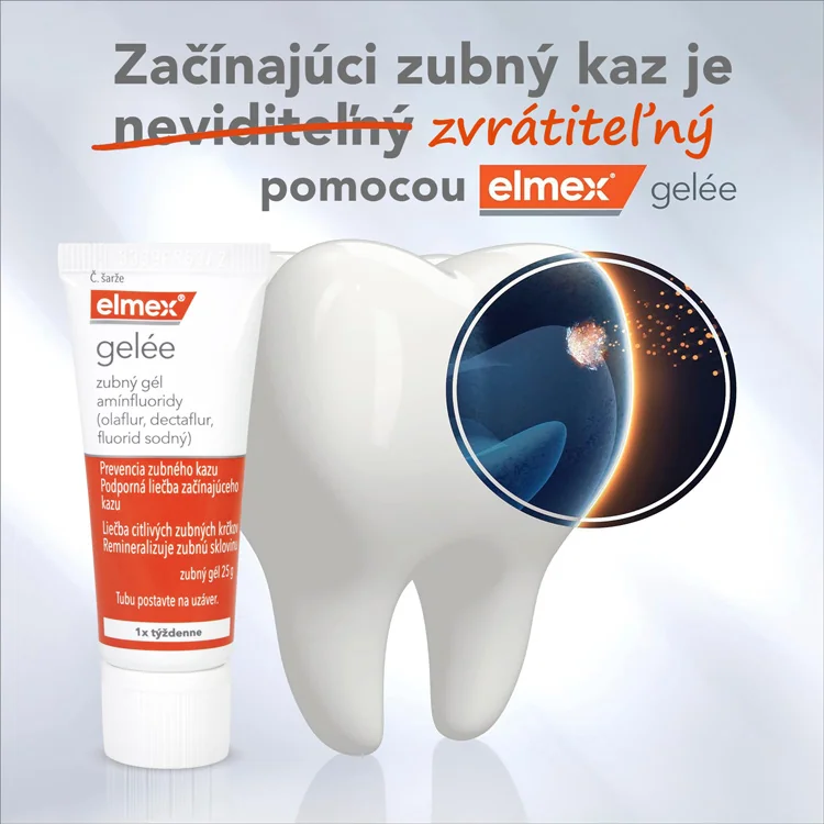 ELMEX GELEÉ 1×25 g, zubný gél