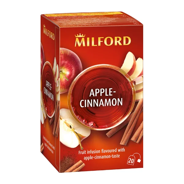 Milford Jablko - Škorica 20x2,5g 20×2,25 g, porciovaný čaj