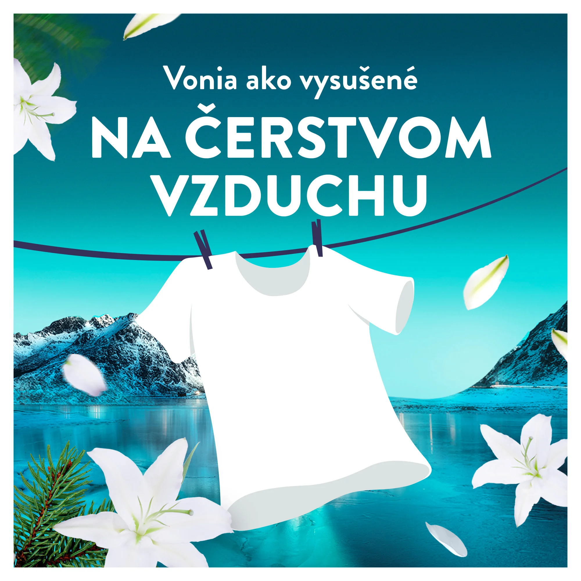Lenor Fresh Air Northern Solstice aviváž, 50 praní 700 ml