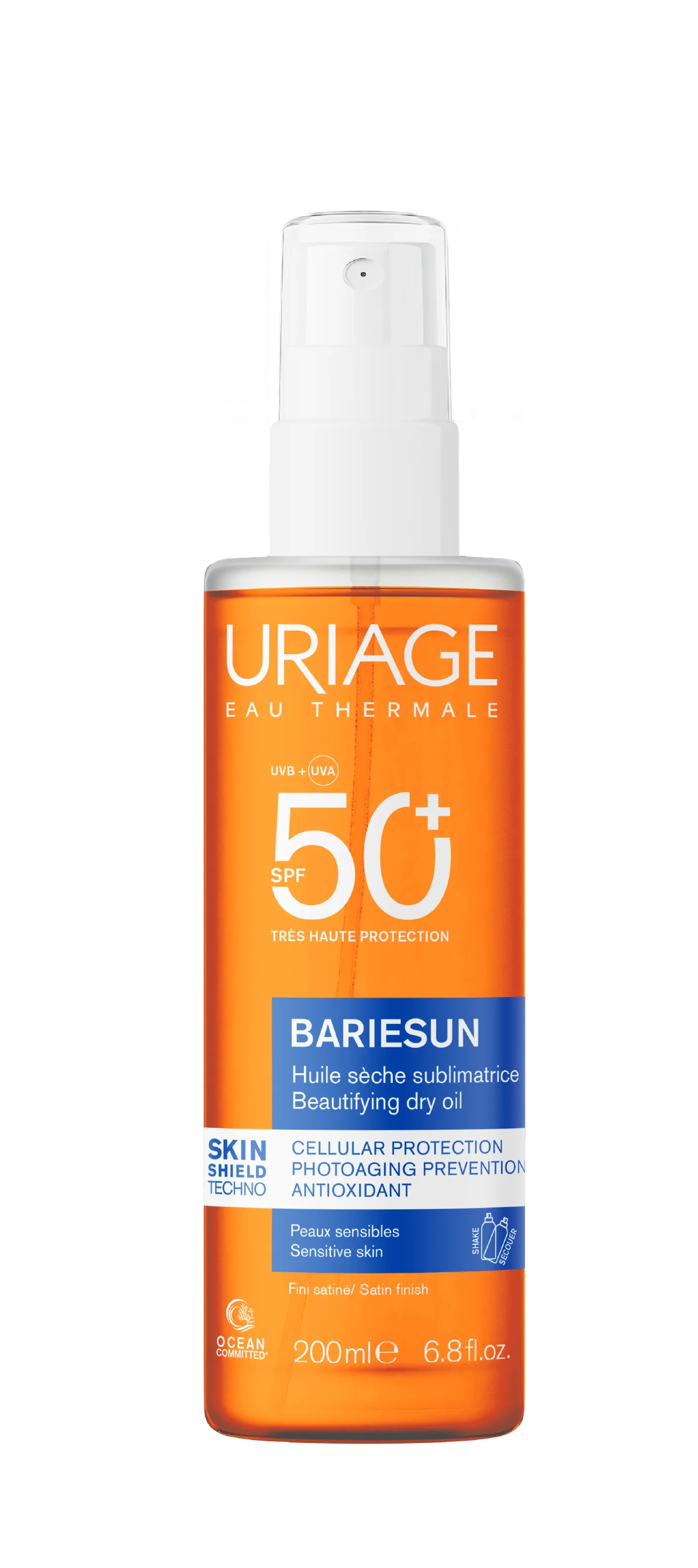 URIAGE BARIESUN DRY OIL SPF50+ 200ML 200 ml