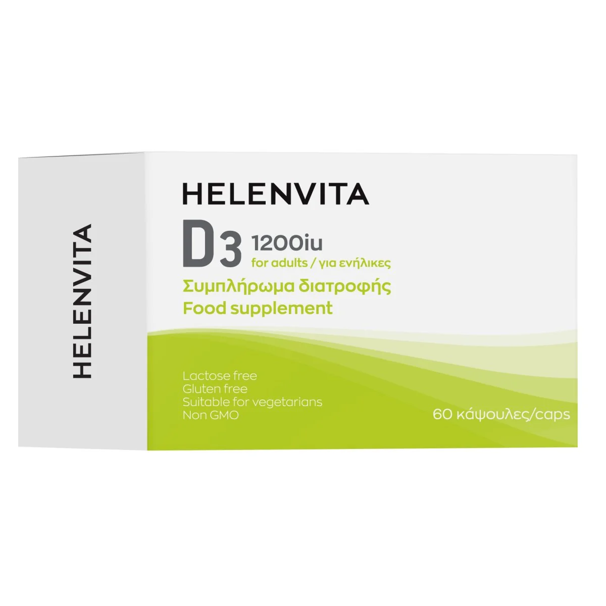 Helenvita Vitamín D3 1200 IU 60 kapsúl 30 µg
