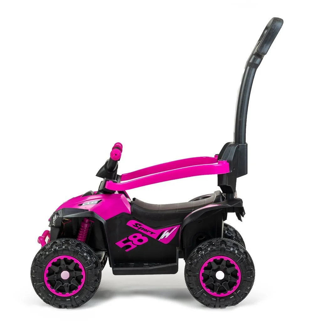 Detské odrážadlo s vodiacou tyčou Baby Mix Mega modré , 20C54951
