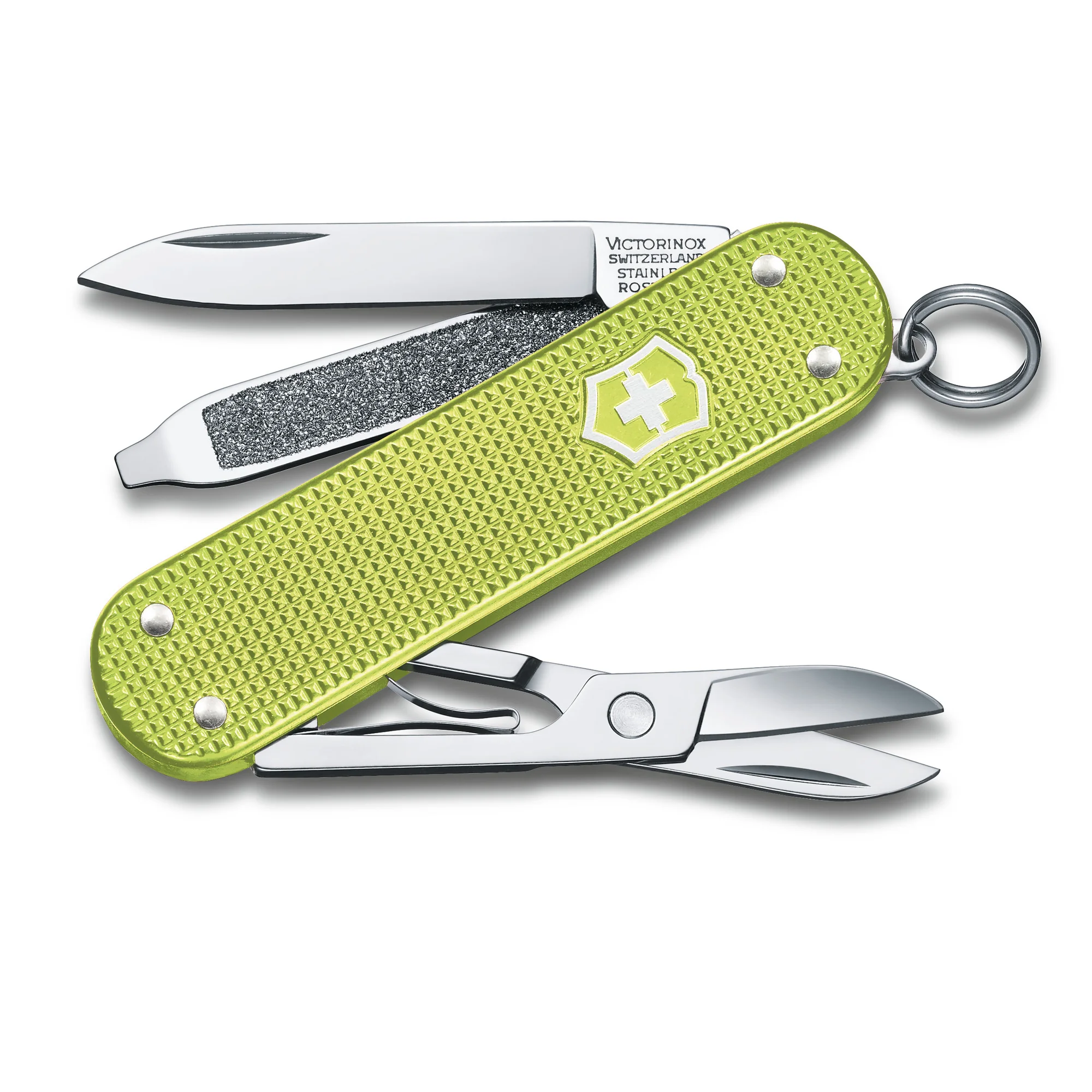 Vreckový nôž Classic SD Alox Colors, 58 mm, Lime Twist