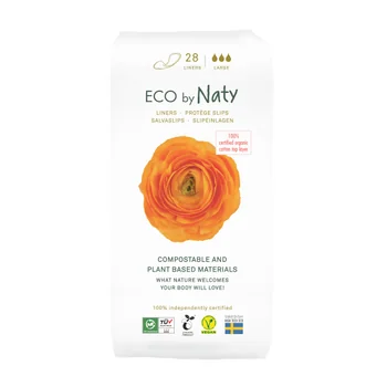 Eco by Naty Dámske slipové vložky super 1×28 ks, slipové vložky