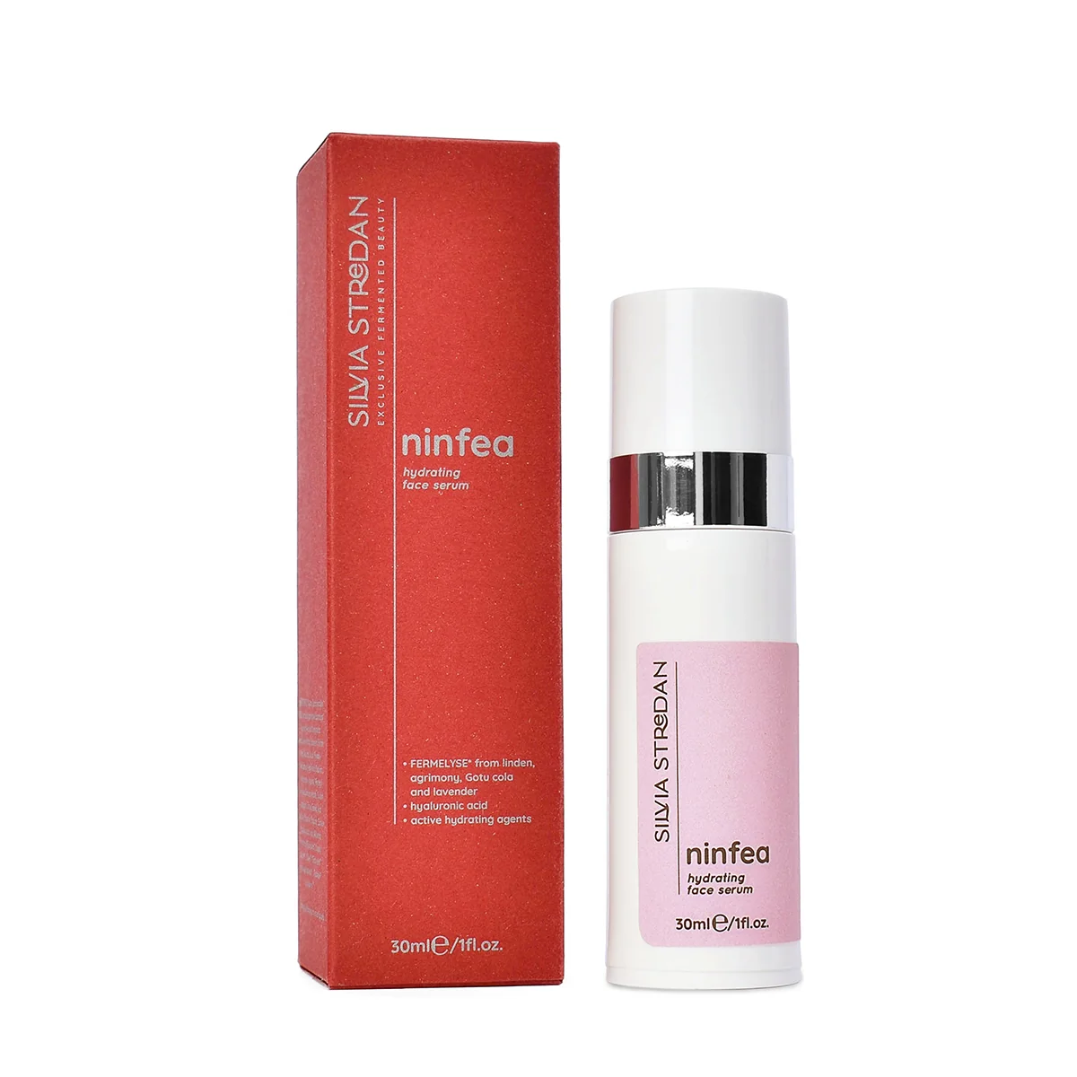 NINFEA, hydratujúce gélové sérum, 30ml - exkluzívna beauty-fermentovaná kozmetika, slovenský výrobok